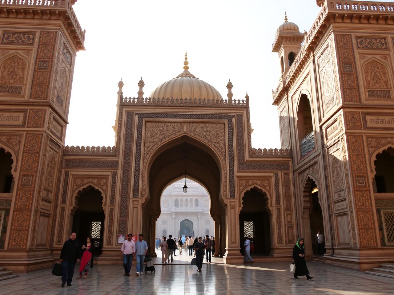Nizam Gate, the main entrance of Ajmer Sharif Dargah
