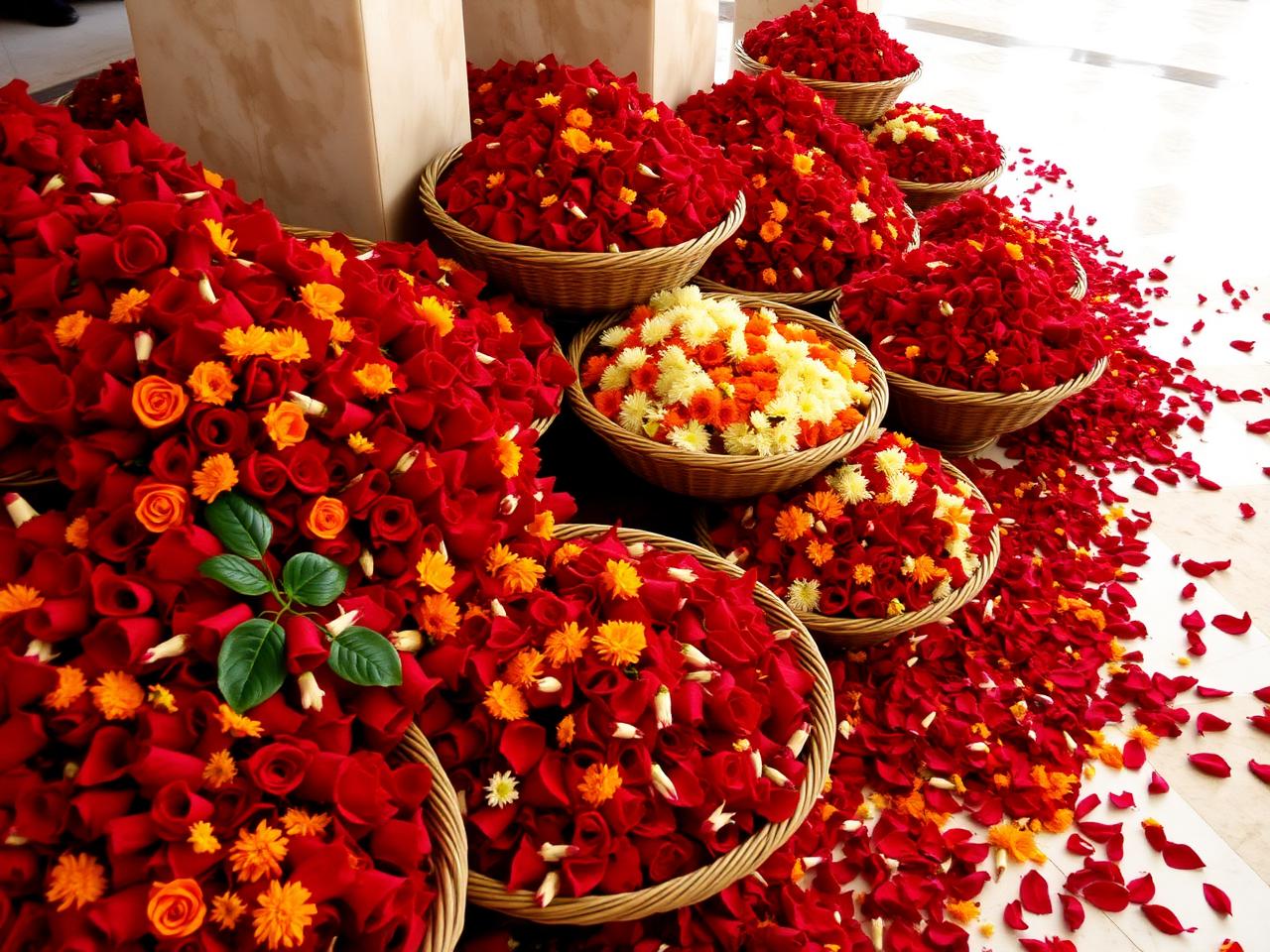 Gulposh — Flower Offering offering at Ajmer Sharif Dargah